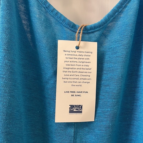 Jungmaven 100% Hemp Sespe Short (NWT)- Turquoise - Picture 3 of 9